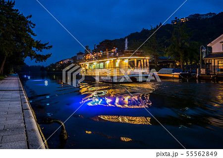 日本三景　天橋立　夏のライトアップ 55562849