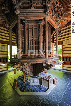 鎌倉　長谷寺　経蔵（輪蔵） 55563145