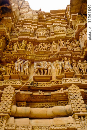 インドのカジュラーホー寺院 インドのカジュラーホー寺院 55565840