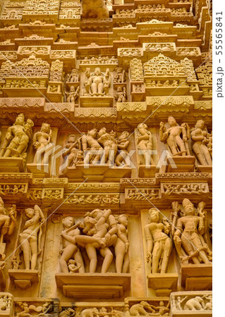 インドのカジュラーホー寺院 55565841
