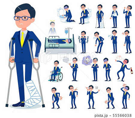 flat type glasses Honest man_sickness 55566038