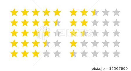Five stars customer product rating review 55567699