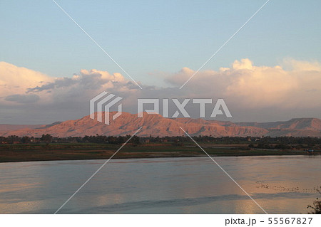 エジプト ナイル川の風景 エジプト ナイル川の風景 55567827