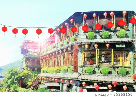 台湾 九份 Jiufen 観光イメージ 台湾 九份 Jiufen 観光イメージ 55568159