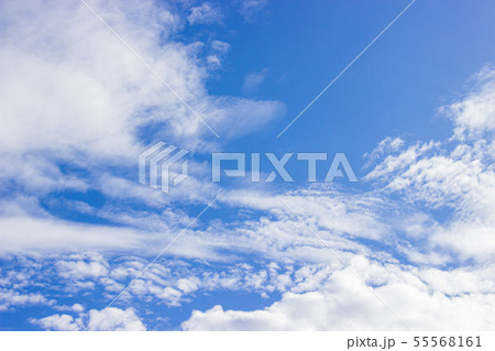 The vast sky is bright and beautiful white clouds. The vast sky is bright and beautiful white clouds. 55568161