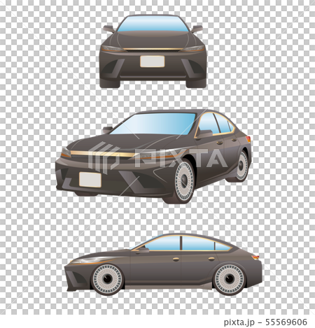 自動車セダン 55569606