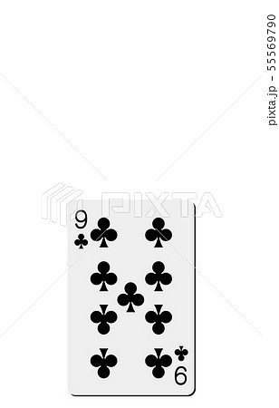 トランプクラブ9のイラスト素材