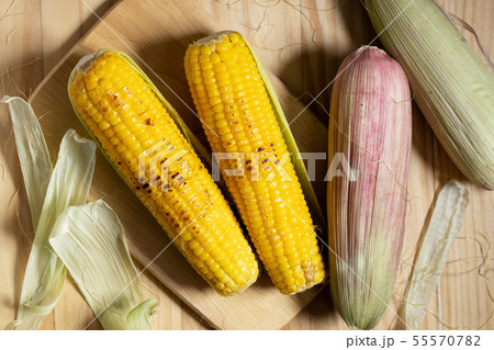 grilled sweet corns grilled sweet corns 55570782