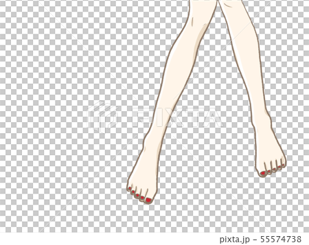 足 素材のイラスト素材