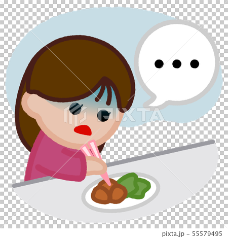 体の症状 食欲不振 女性 55579495