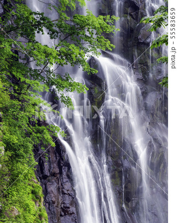 一の滝（秋田県）立又溪谷 55583659