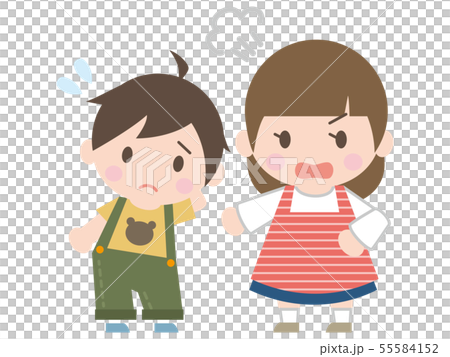 Child angry by mother 55584152