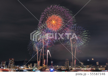みなとこうべ海上花火大会 55587346