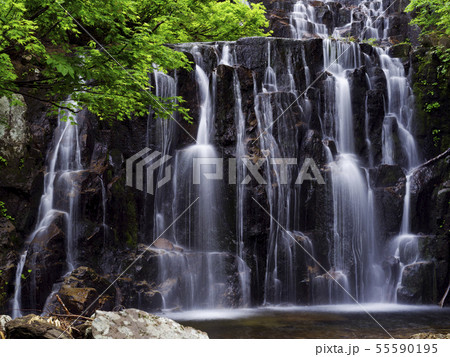 二ノ滝(秋田県)立又溪谷 二ノ滝(秋田県)立又溪谷 55590195