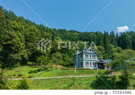 ふるさとらんど小川：旧長野県知事公舎　　　　　　上水内郡小川村 55591086