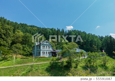 ふるさとらんど小川：旧長野県知事公舎　　　　　　上水内郡小川村 55591087