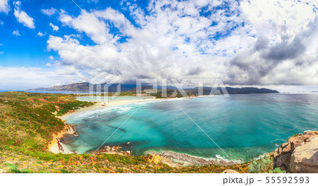 Fantastic view on Lagoon of Porto Giunco with Fantastic view on Lagoon of Porto Giunco with 55592593