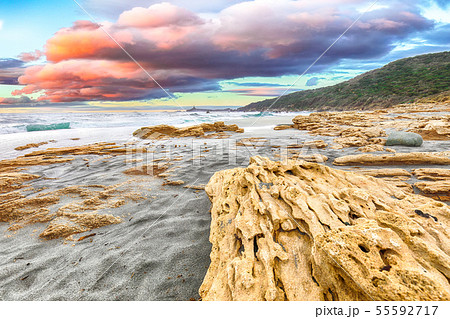 Fantastic view of Capo Carbonara beach with 55592717