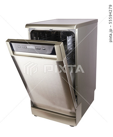 Dishwasher machine isolated Dishwasher machine isolated 55594279