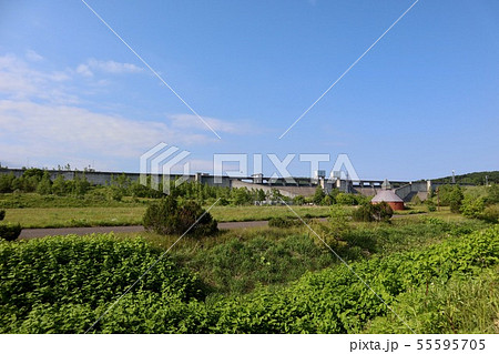 北海道今金町 美利河ダム 北海道今金町 美利河ダム 55595705