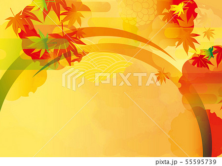 紅葉のイラスト 紅葉のイラスト 55595739