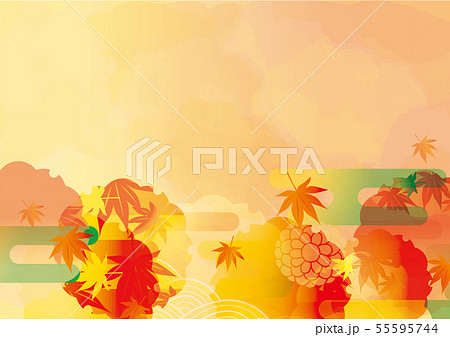 紅葉のイラスト 55595744