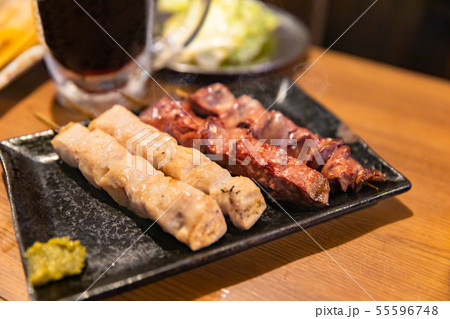 酒の肴にぴったりの焼き鳥 酒の肴にぴったりの焼き鳥 55596748