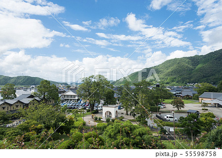 出石城址から眺める出石町の風景 出石城址から眺める出石町の風景 55598758