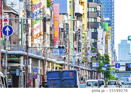 大阪 日本橋 都市風景 大阪 日本橋 都市風景 55599276