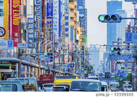 大阪 日本橋 都市風景 大阪 日本橋 都市風景 55599305