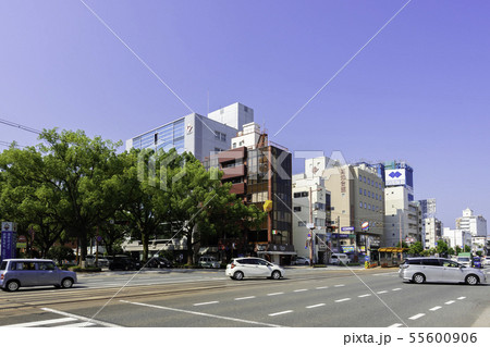 県庁前交差点　国道33号（国道32号）　高知県高知市 55600906