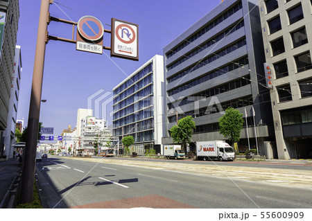 県庁前交差点　国道33号（国道32号）　高知県高知市 55600909