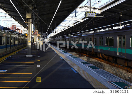 代々木上原駅ホーム 小田急線、千代田線 代々木上原駅ホーム 小田急線、千代田線 55606131