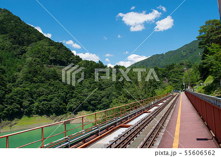 奥大井湖上駅の風景 奥大井湖上駅の風景 55606562