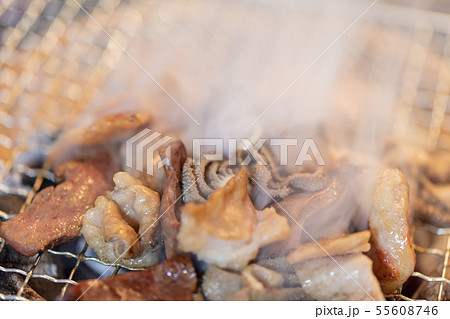 ミックスホルモン・_バーベキュー・BBQ・bbq・炭火焼・網焼・備長炭・七輪・キャンプ・食事・食べ物 ミックスホルモン・_バーベキュー・BBQ・bbq・炭火焼・網焼・備長炭・七輪・キャンプ・食事・食べ物 55608746