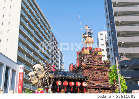 東京都 八王子まつり 下地区・本町 山車人形「浦島太郎」 山車 関東屈指の山車祭り 東京都 八王子まつり 下地区・本町 山車人形「浦島太郎」 山車 関東屈指の山車祭り 55611685