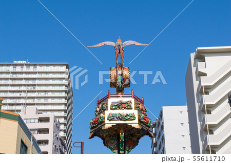 東京都 八王子まつり 上地区・八幡町 山車人形「諫鼓鳥」(かんこどり) 山車 関東屈指の山車祭り 東京都 八王子まつり 上地区・八幡町 山車人形「諫鼓鳥」(かんこどり) 山車 関東屈指の山車祭り 55611710