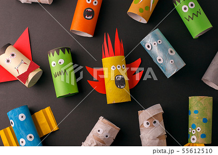 Collection of Monsters from toilet tube roll for Collection of Monsters from toilet tube roll for 55612510