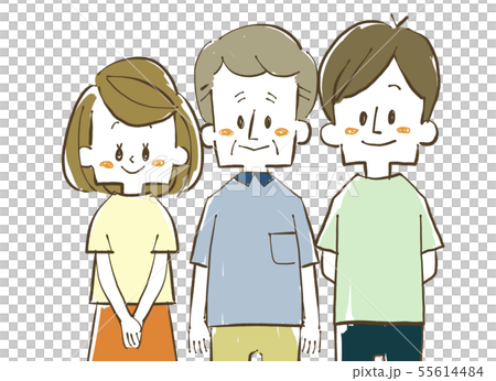 Family of three-smile 55614484