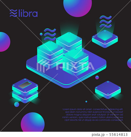 Libra cryptocurrency web template design Libra cryptocurrency web template design 55614813