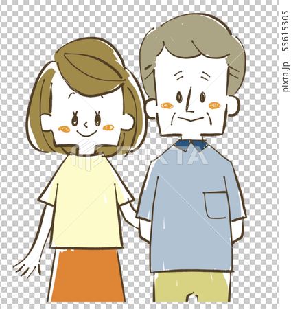 Parent and child-father and daughter 55615305
