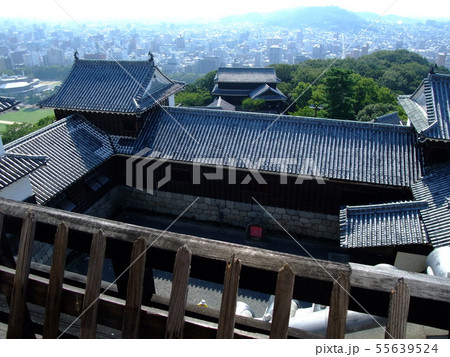 松山城：四国の代表的城郭　連立式平山城 55639524