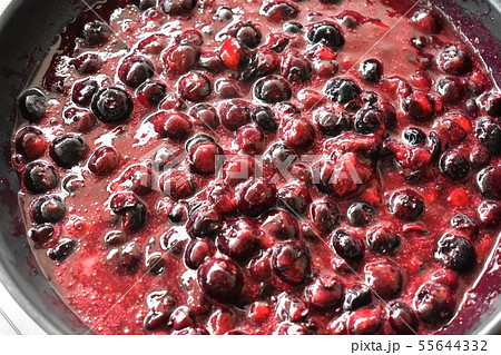 ブルーベリージャム ブルーベリージャム 55644332