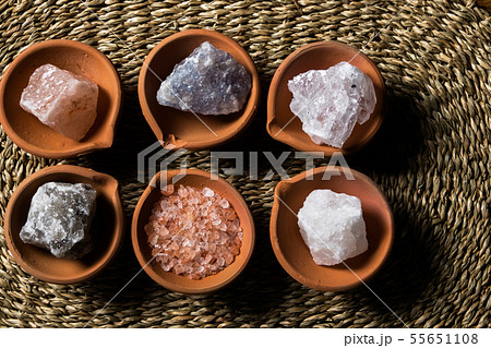 天然岩塩 Large crystals of edible rock salt Minerals 天然岩塩 Large crystals of edible rock salt Minerals 55651108
