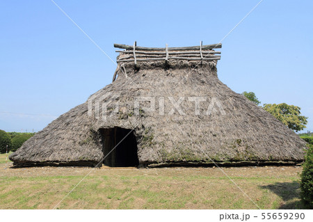 国史跡 平出遺跡　古墳時代の住居 55659290