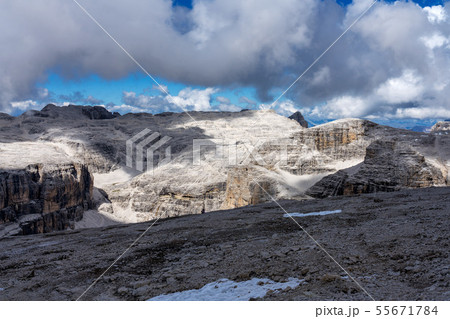 The Sass Pordoi is a relief of the Dolomites, in The Sass Pordoi is a relief of the Dolomites, in 55671784