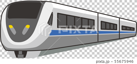 特急列車サンダーバードのイラスト素材 55675946 Pixta