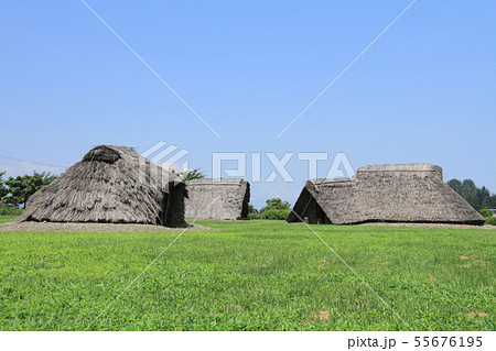 平出遺跡公園　古代の農村 平安時代地区 55676195