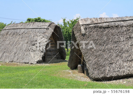 平出遺跡公園　古代の農村 平安時代地区 55676198