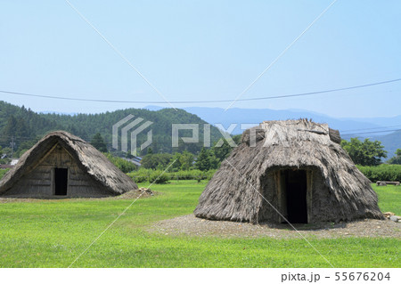 平出遺跡公園　古代の農村 平安時代地区 55676204